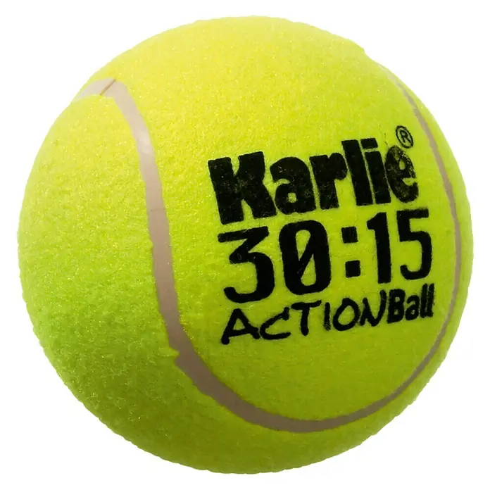 Karlie Juguete para perros Pelota de tenis - Diámetro: 13 cm, Goma - Vista frontal