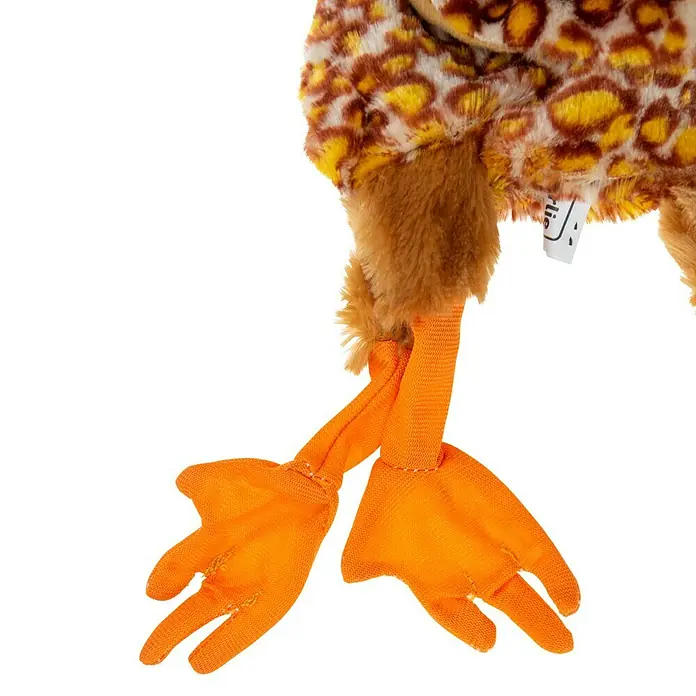 Karlie Hondenspeelgoed Flatino Pluche kip - 40 x 30 x 5,5 cm, Pluche - Close-up