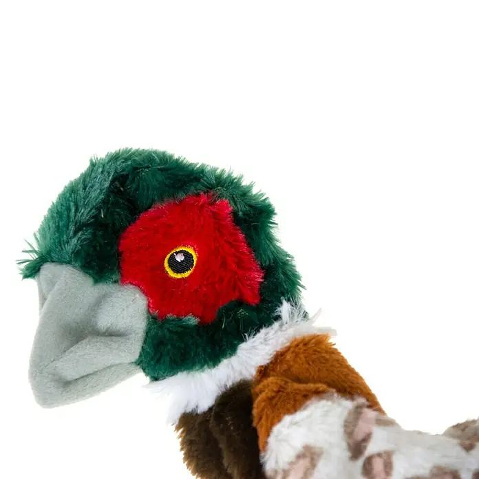 Karlie Juguete para perros Faisán de peluche - 50 x 30 x 7 cm, Felpa - Primer plano