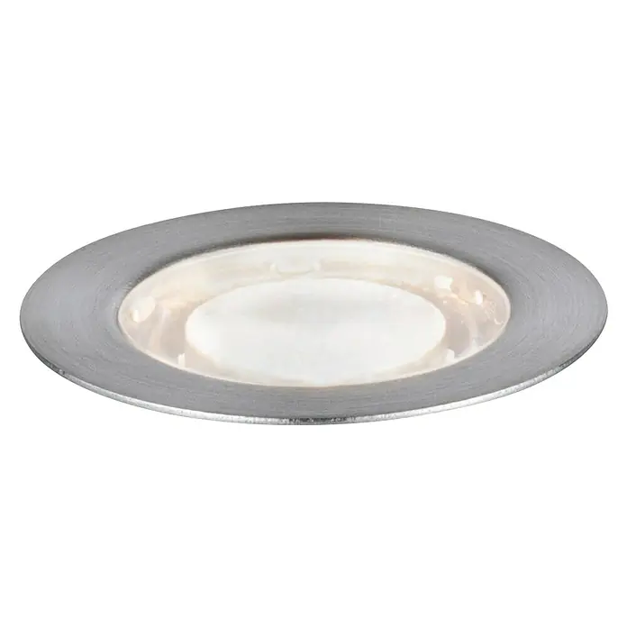 Paulmann Link & Light Bodeneinbauleuchte - 0,6 W, Silber - Ansicht von unten