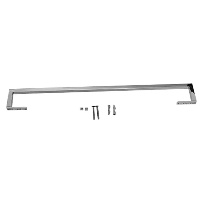 Duravit D-Code Handtuchhalter - Breite: 60,4 cm, Chrom, Passend für: Duravit D-Code Waschtische - Ansicht von oben