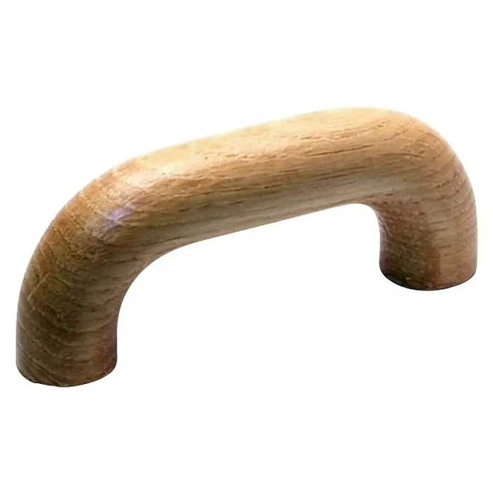 Häfele Tirador para muebles 64 mm - Madera - Vista angular