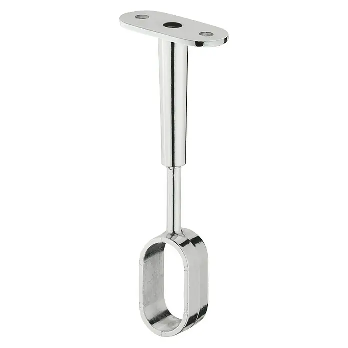 Stabilit Schrankrohrmittelträger - Lochdurchmesser: 35 mm, Höhe: 105 mm - Diagonale Ansicht