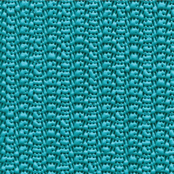 D-c-fix Tischdecke Florida - Türkis, Durchmesser: 160 cm, Rund - Detailaufnahme