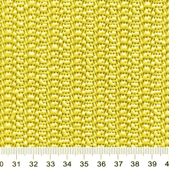 D-c-fix Tischdecke Florida - Gelb, Durchmesser: 160 cm, Rund - Detailaufnahme