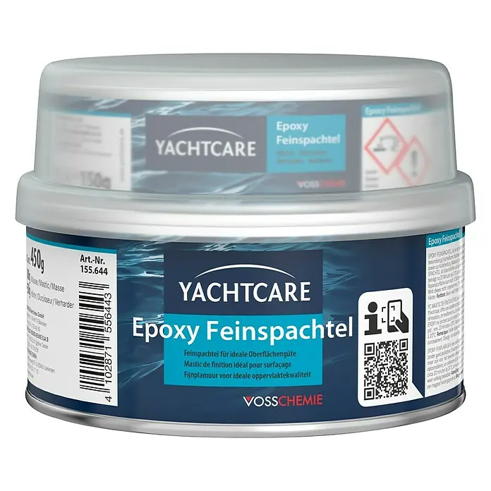 Yachtcare Feinspachtel - 450 g - Vorderansicht