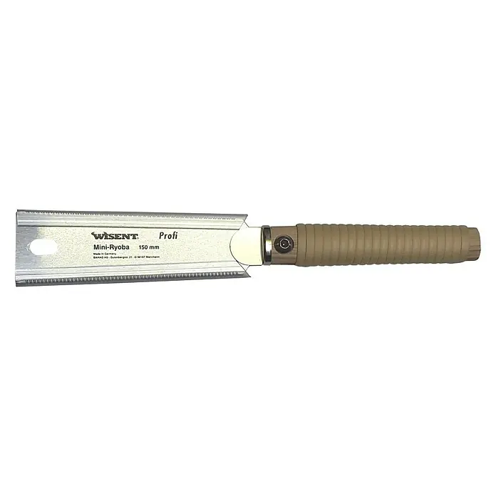Japansäge Mini-Ryoba - Blattlänge: 150 mm, Anzahl Zähne: 20 Zähne/Zoll, Beidseitig gezahnt - Linke Seitenansicht