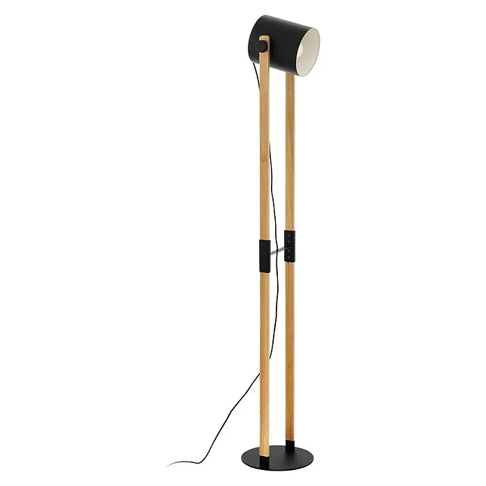 Eglo Hornwood Stehleuchte - Höhe: 140 cm - Diagonale Ansicht