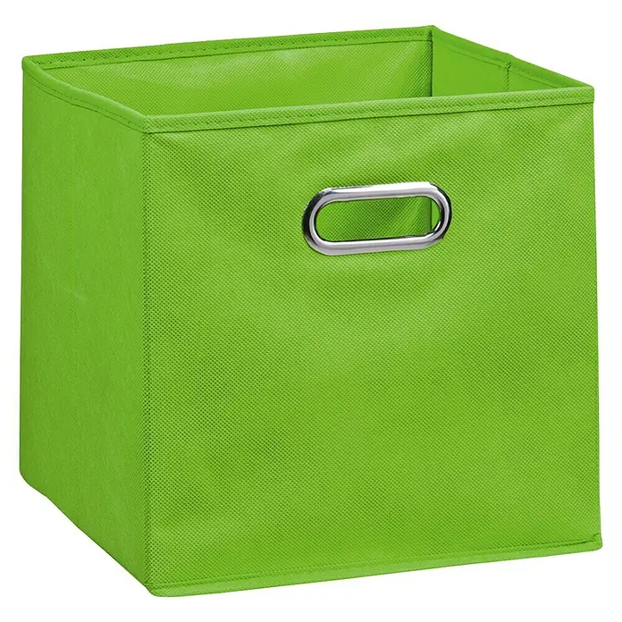 Zeller Present Klappbox - 32 x 32 x 32 cm, Grün - Diagonale Ansicht