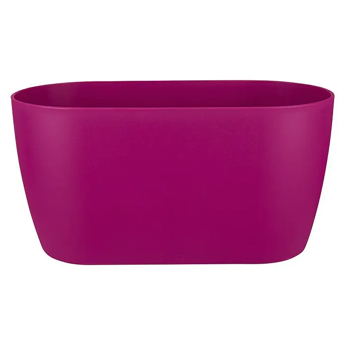 Elho Tegla za orhideju - Vanjska dimenzija (D x Š x V): 25 x 13 x 12,6 cm, Plastika, Trešnja, Mat - Pogled sprijeda