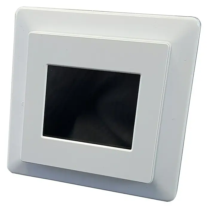 Thermostat Smart Home E-Power WLAN - Passend für: E-Power Fußbodenheizung, Smarte Steuerung: App, WLAN - Diagonale Ansicht