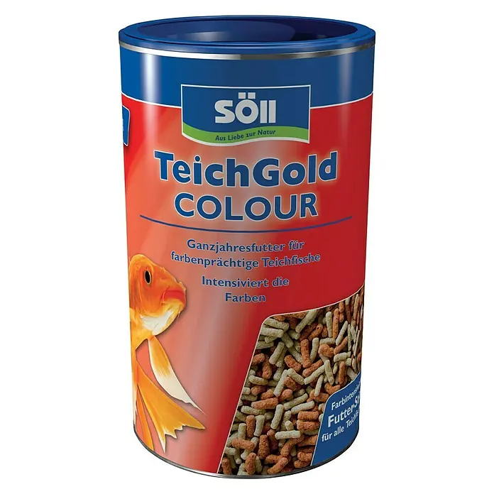 Söll Teich-Gold Teich-Fischfutter Colour - 120 g - Vorderansicht