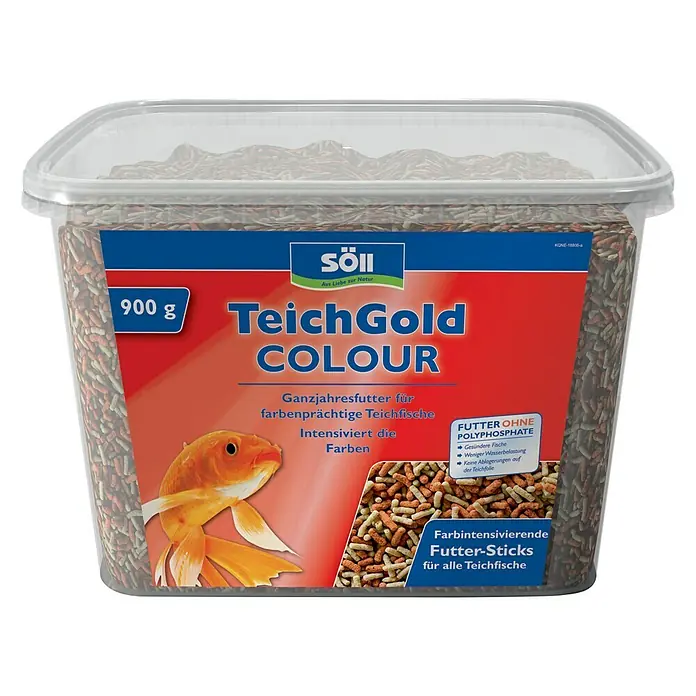 Söll Teich-Gold Teich-Fischfutter Colour - 840 g - Vorderansicht
