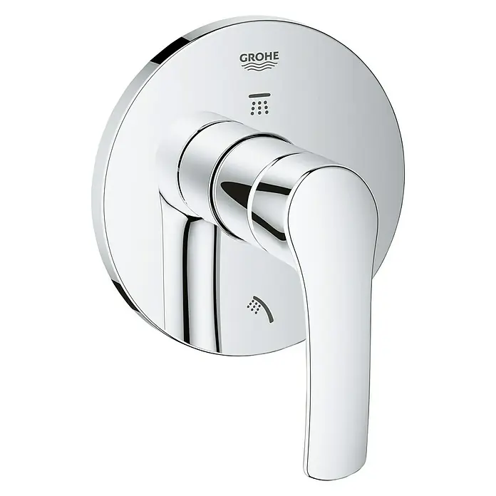 Grohe Eurosmart UP-Brausearmatur - Chrom, Glänzend - Diagonale Ansicht