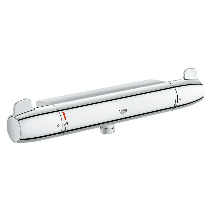 Grohe Grohtherm Special Brausethermostat Typ 2 - Chrom, Glänzend - Diagonale Ansicht