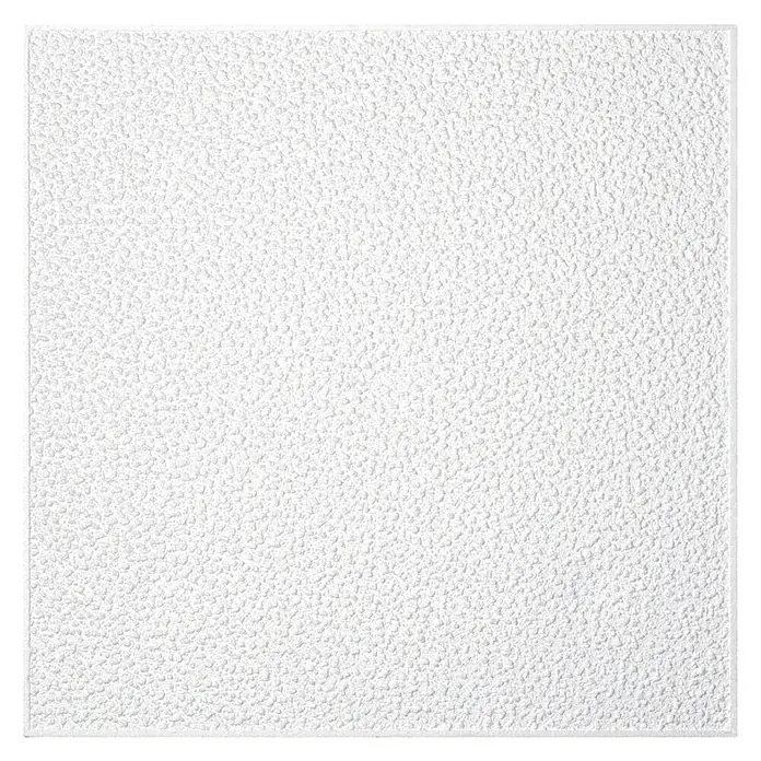 Deckenplatte Struktur - 50 x 50 cm, Weiß, 2 m², Polystyrol geschäumt - Detailaufnahme