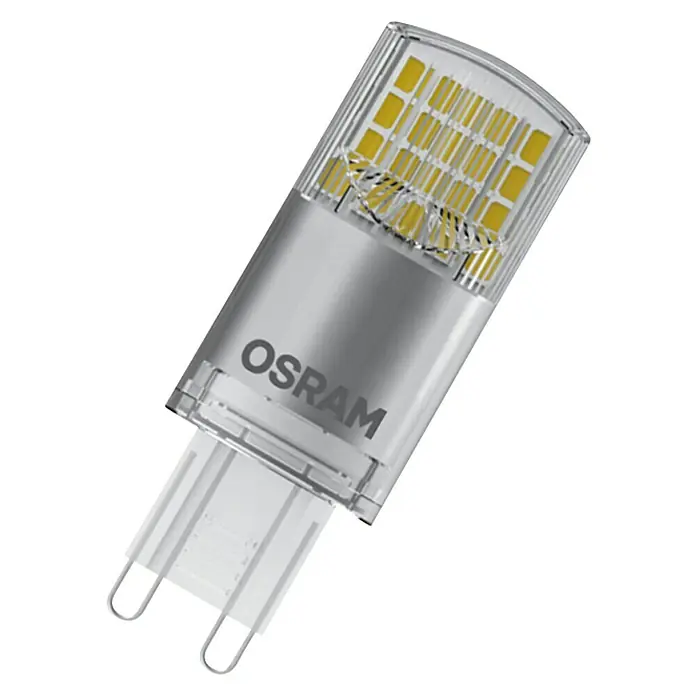 Osram Star LED-Leuchtmittel Pin G9 - G9, 3,8 W, T20, 470 lm, 2 Stk. - Diagonale Ansicht