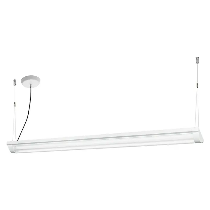 Ledvance LED-Deckenleuchte Office Line - L x B x H: 119,5 x 13,4 x 4,6 cm, Kaltweiß - Diagonale Ansicht