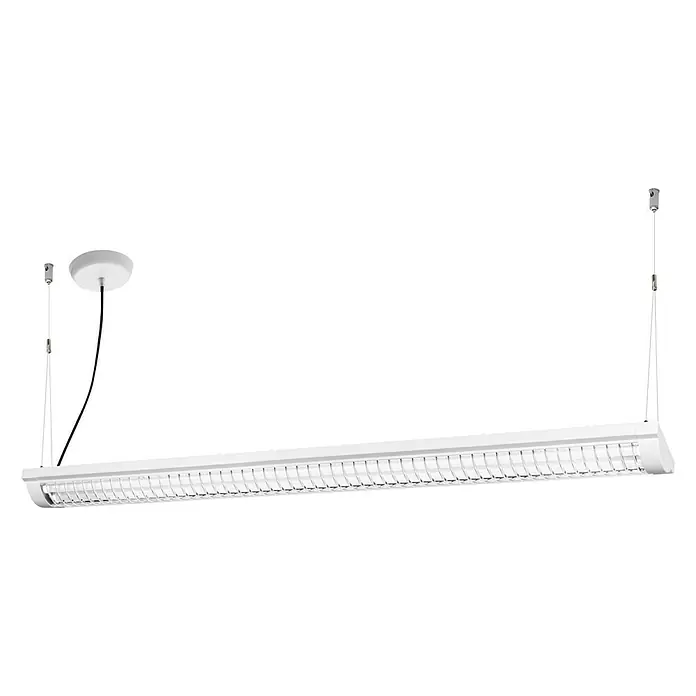 Ledvance LED-Deckenleuchte Office Line - L x B x H: 59,6 mm x 13,4 cm x 4,6 mm, Kaltweiß - Diagonale Ansicht