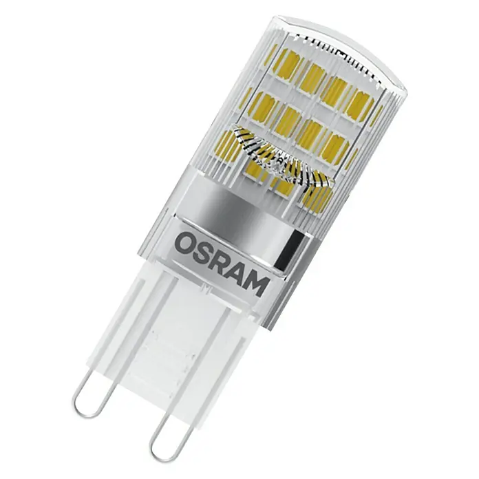 Osram Star LED-Leuchtmittel Pin G9 - G9, 1,9 W, T15, 200 lm, 2 Stk. - Diagonale Ansicht