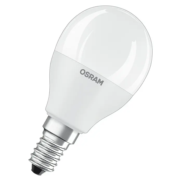 Osram Star Bombilla LED RGBW - E14, 5,5 W, 470 lm, RGBW - Vista angular