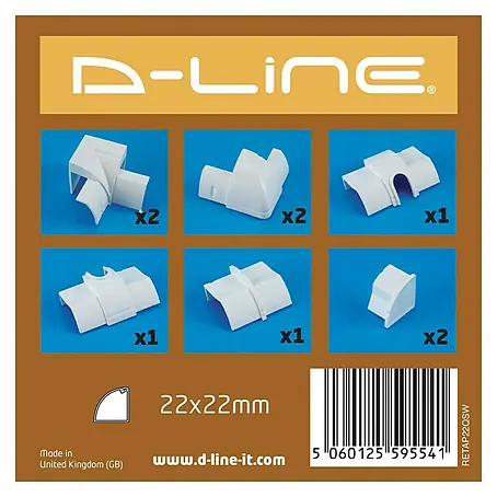 D-Line  Kabelkanal-Zubehörkit