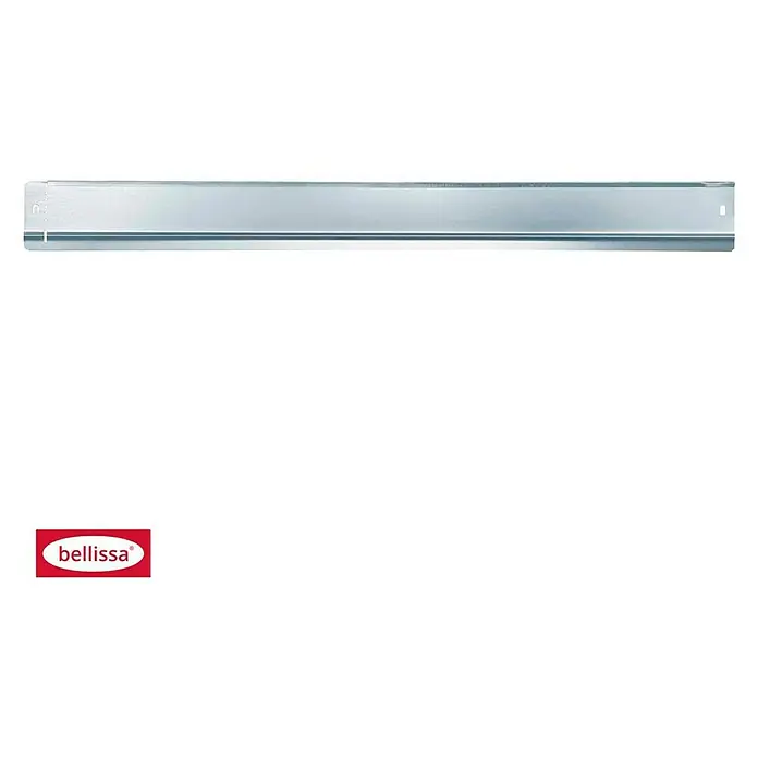 Bellissa Rasenkante Basic - 100 x 0,05 x 10 cm, Silber, Metall - Vorderansicht