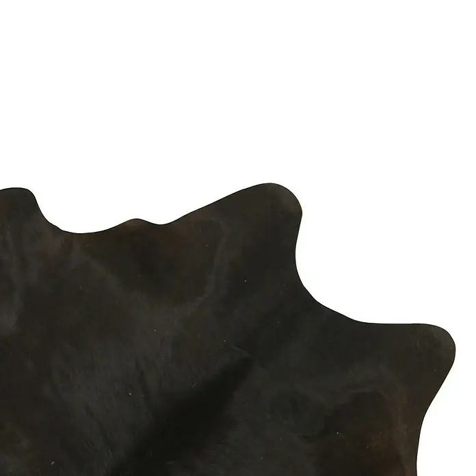 Esbeco Deko-Kuhfell - Exotisch Dunkel, 100 % Echtfell, Fläche ca.: 3 m² - 4 m² - Detailaufnahme