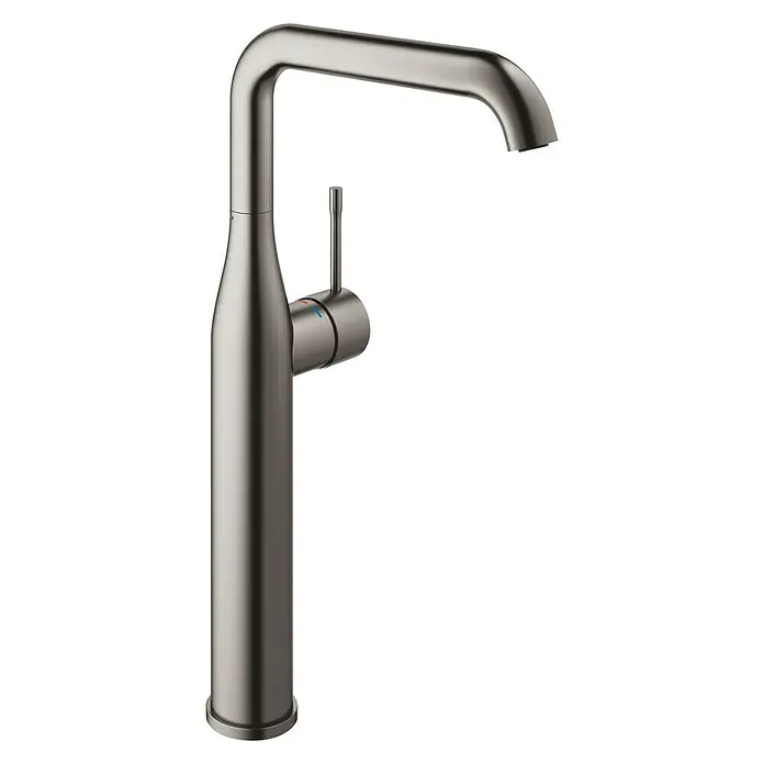 Grohe Essence New Waschtischarmatur XL-Size - Hard Graphite - Diagonale Ansicht