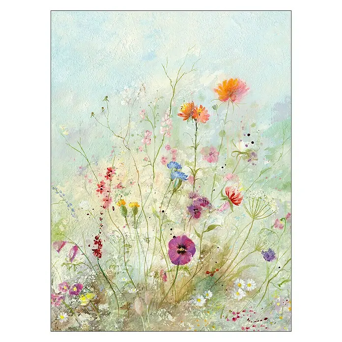 ProArt Leinwandbild - Wildblossom II, B x H: 60 x 80 cm - Vorderansicht