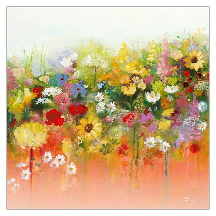 ProArt Leinwandbild - Abstraction I, B x H: 50 x 50 cm - Vorderansicht