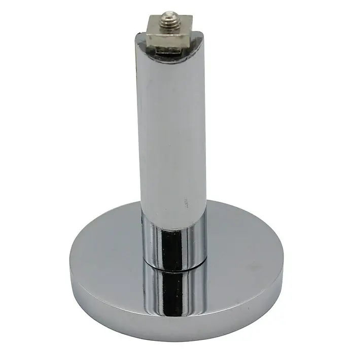 Expo Ambiente Träger Match - Chrom, Geeignet für: Gardinenstangen Ø 20 mm, 7 cm - Diagonale Ansicht