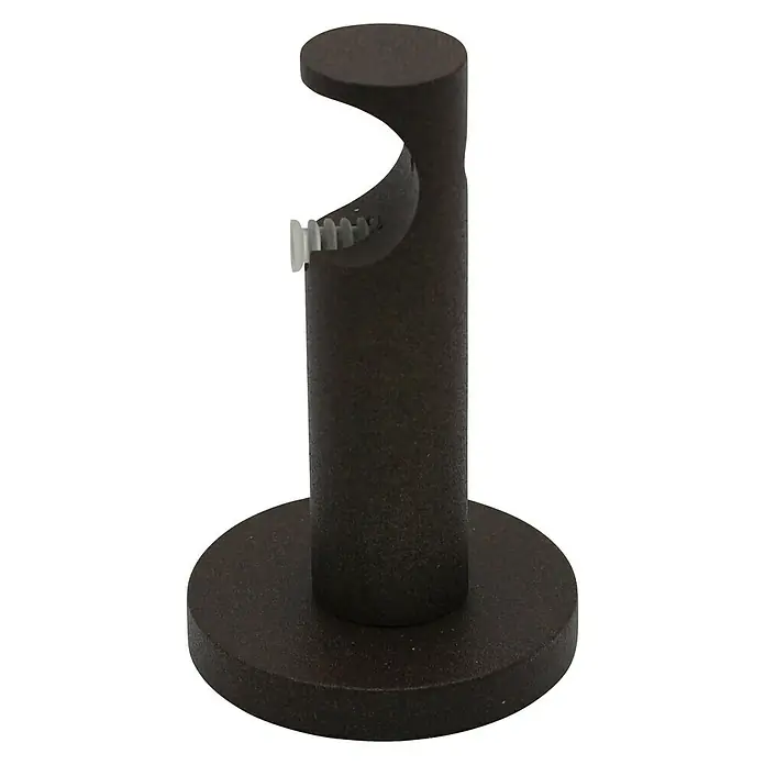 Expo Ambiente Träger Function - Rost, Geeignet für: Gardinenstangen Ø 20 mm, 7,8 cm - Rechte Seitenansicht