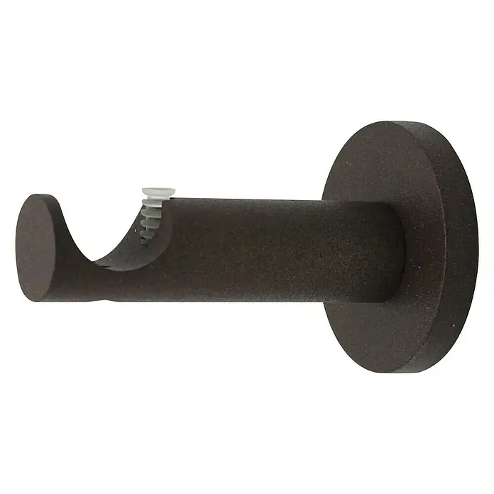 Expo Ambiente Träger Function - Rost, Geeignet für: Gardinenstangen Ø 20 mm, 7,8 cm - Diagonale Ansicht