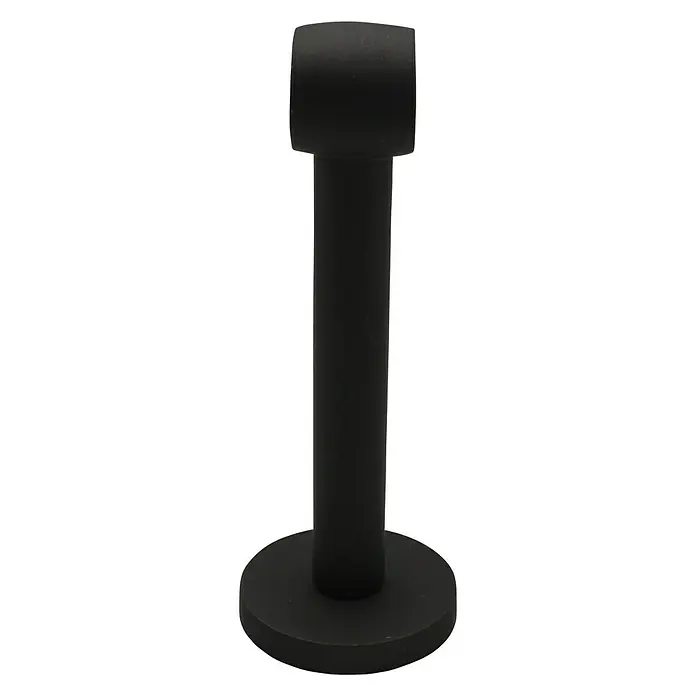 Expo Ambiente Steun Noble - Iron look-brush, Geschikt voor: Gordijnroedes Ø 20 mm, 13,5 cm - Zijaanzicht links
