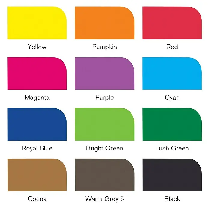 Winsor & Newton Set brushmarkers - Vibrant Tones, 12 -delig - Close-up