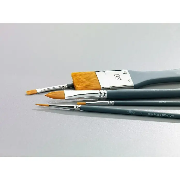 Winsor & Newton Rundpinsel-Set Foundation - 3 -tlg., Größe Pinsel: 2, 4, 6, Kunsthaar - Stimmungsaufnahme