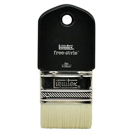 Liquitex Basics Schablonierpinsel Paddle