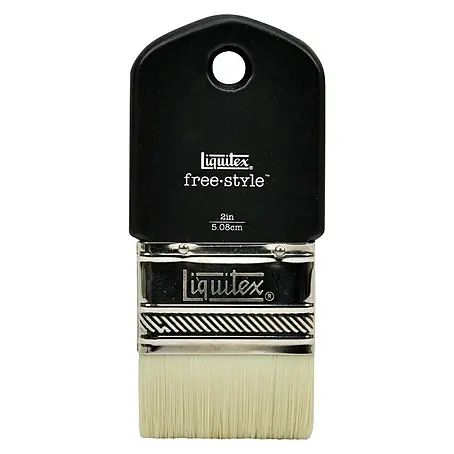 Liquitex Basics Schablonierpinsel Paddle