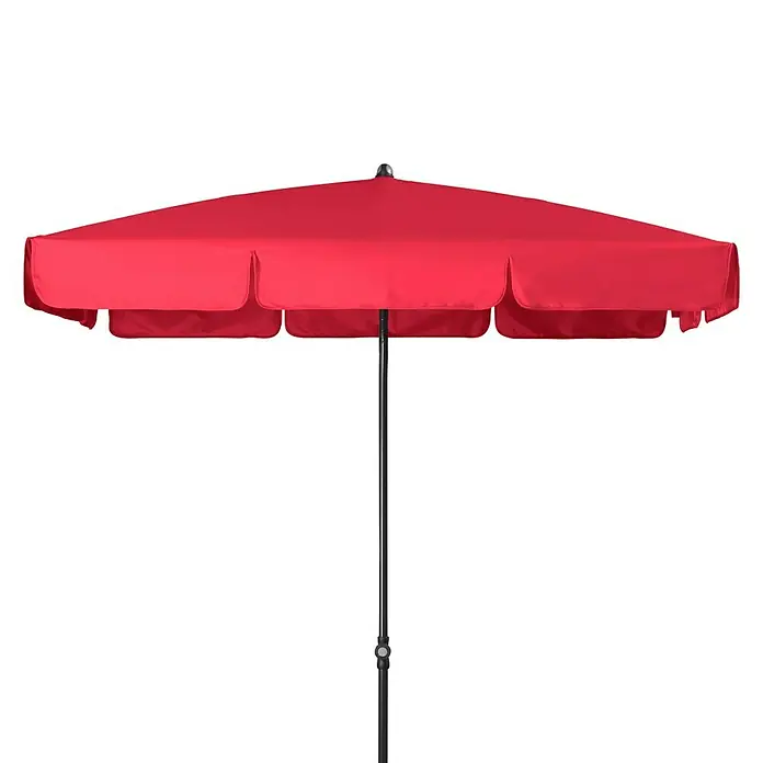 Doppler Sunline Sonnenschirm Sunline Waterproof Neo - Rot, 185 x 120 cm - Vorderansicht