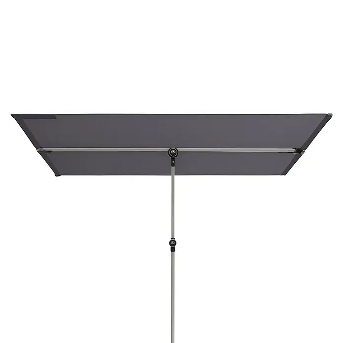 Doppler Active Balkonsichtschutz - Anthrazit, 180 x 130 cm - Vorderansicht