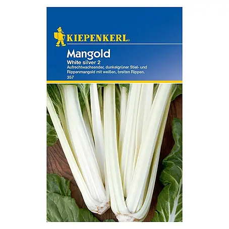 Kiepenkerl  Gemüsesamen Mangold White Silver 2