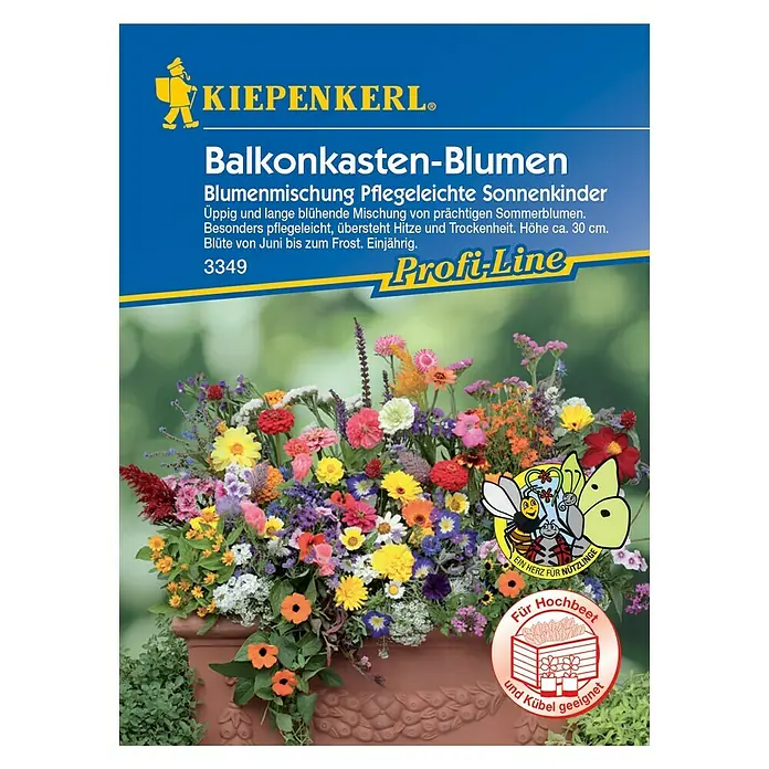 Kiepenkerl Profi-Line Blumensamen Pflegeleichte Sonnenkinder - Verschiedene Sorten, Mehrfarbig - Vorderansicht