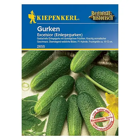 Kiepenkerl  Gemüsesamen Einlegegurke