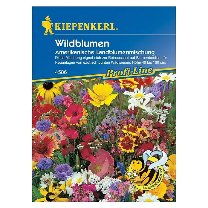 Kiepenkerl Profi-Line Blumensamen - Verschiedene Sorten, Mehrfarbig, 3 m² - 5 m² - Vorderansicht
