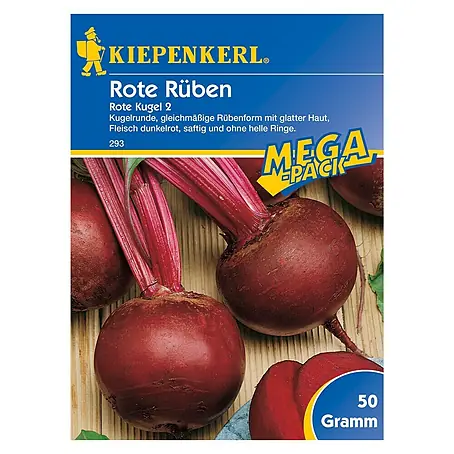 Kiepenkerl  Gemüsesamen Rote Bete Rote Kugel