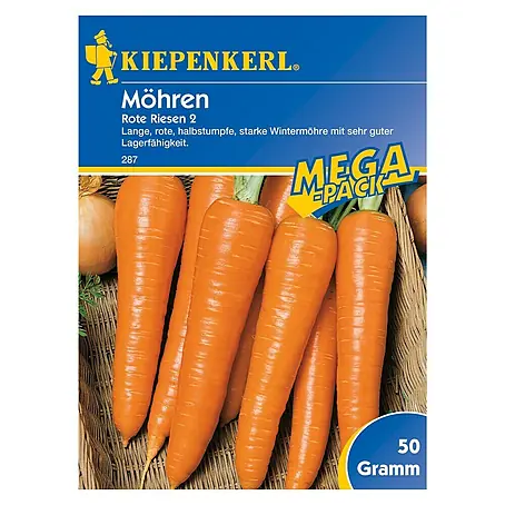 Kiepenkerl  Gemüsesamen Möhre Rote Riesen 2