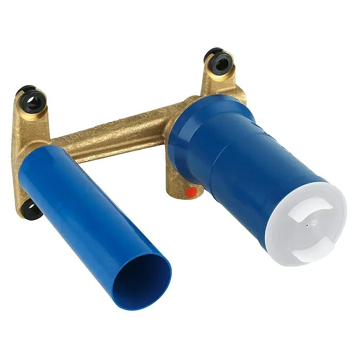Grohe Unterputzsystem - ½″, Einbautiefe: 45 mm - 75 mm, Blau/Gold - Diagonale Ansicht