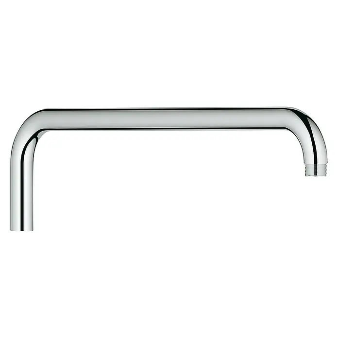 Grohe Brausearm Rainshower - Länge: 34 cm, ½″, Rund - Diagonale Ansicht