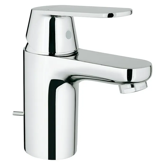 Grohe Eurosmart Cosmopolitan Slavina za umivaonik S-Size - S poteznom šipkom - Dijagonalni pogled